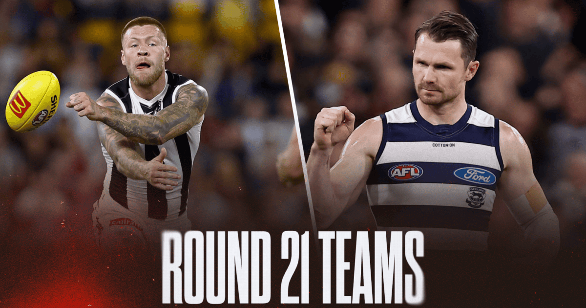 AFL Teams Round 21 2026: Confirmed line-ups, ins and outs