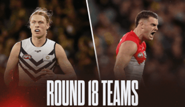 AFL Teams Round 18 2026: Confirmed line-ups, ins and outs