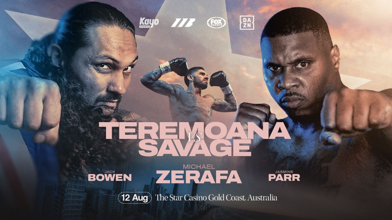 Michael Zerafa Gets Matchroom Debut As Teremoana Headlines August 12 Gold Coast Card