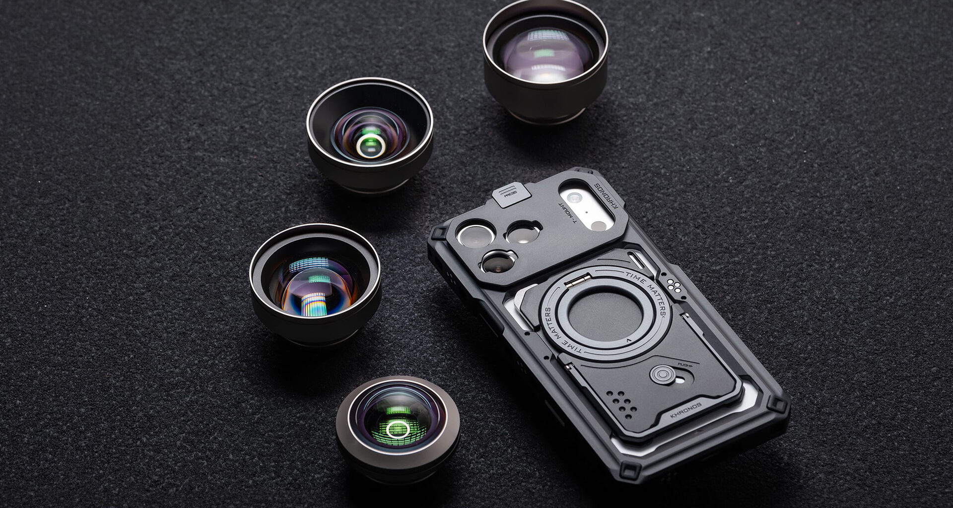 Tilta iPhone Lenses Bring Fisheye, Macro, Wide, and Telephoto Glass for T-Mount