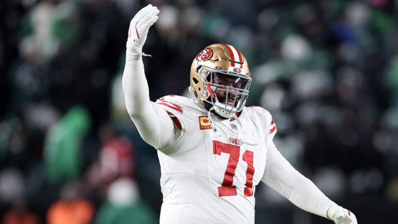 San Francisco 49ers left tackle Trent Williams