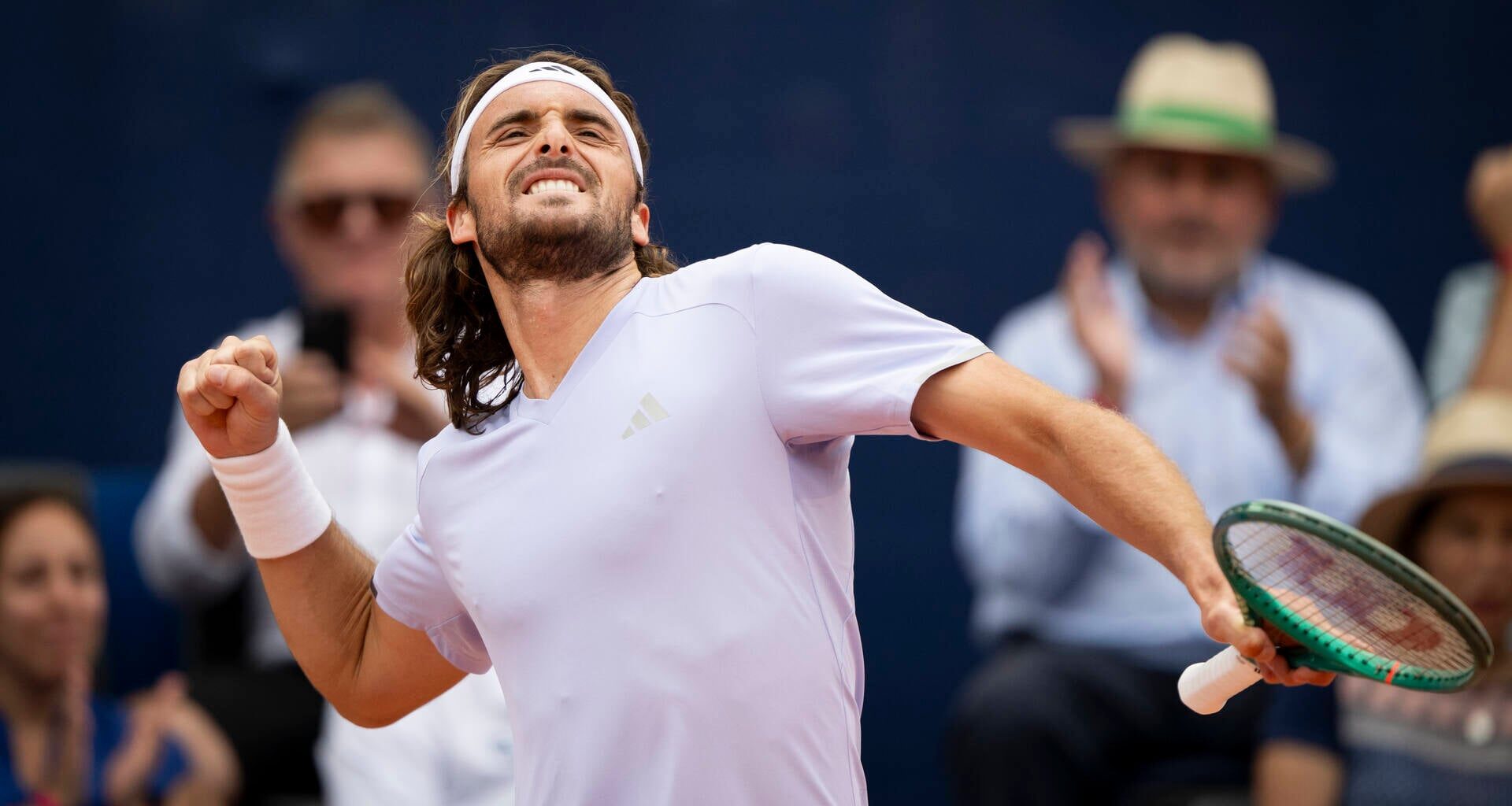 Tsitsipas survives Kym scare to reach Swiss Open quarter-finals