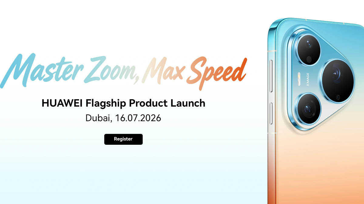 Huawei Pura 90s Series UAE launch poster