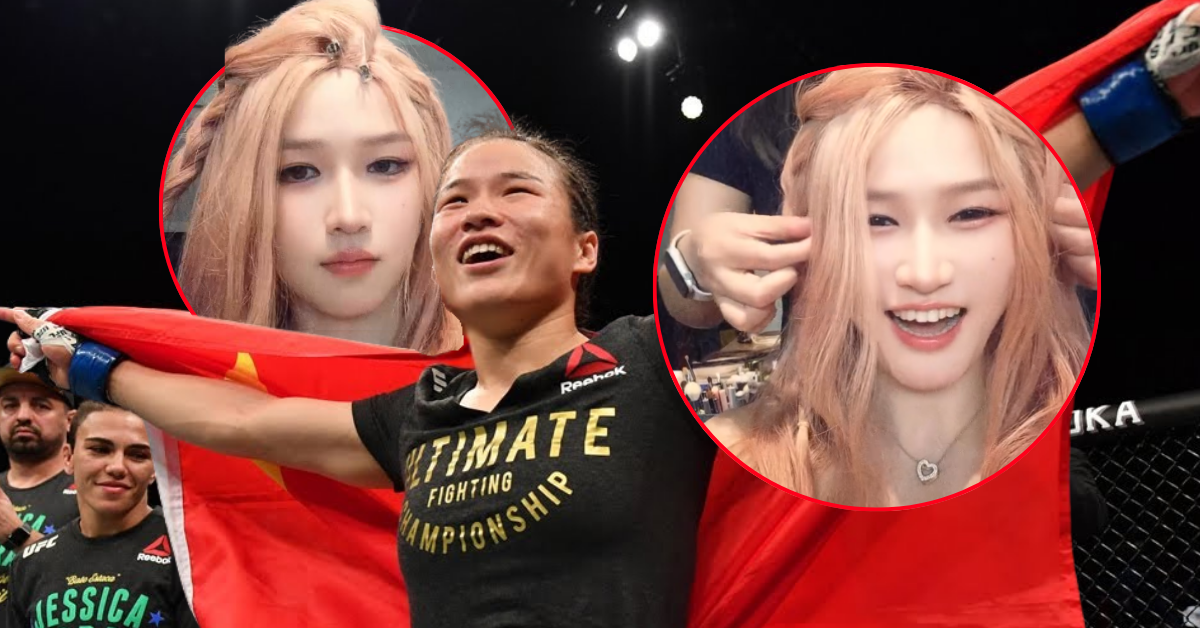 Zhang Weili makeover new look