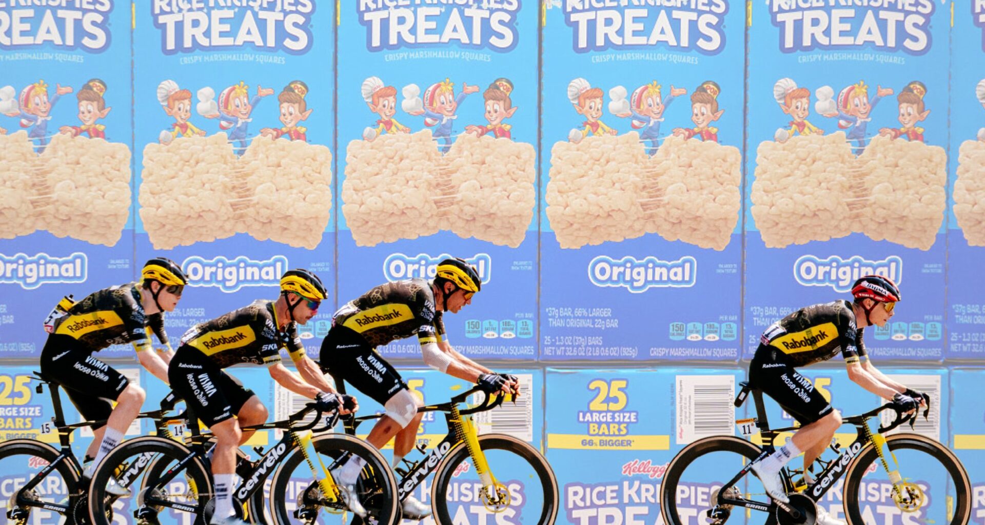 How krispies treats took over the Tour de France