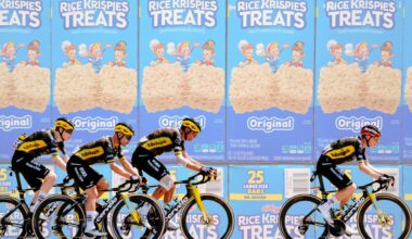 How krispies treats took over the Tour de France