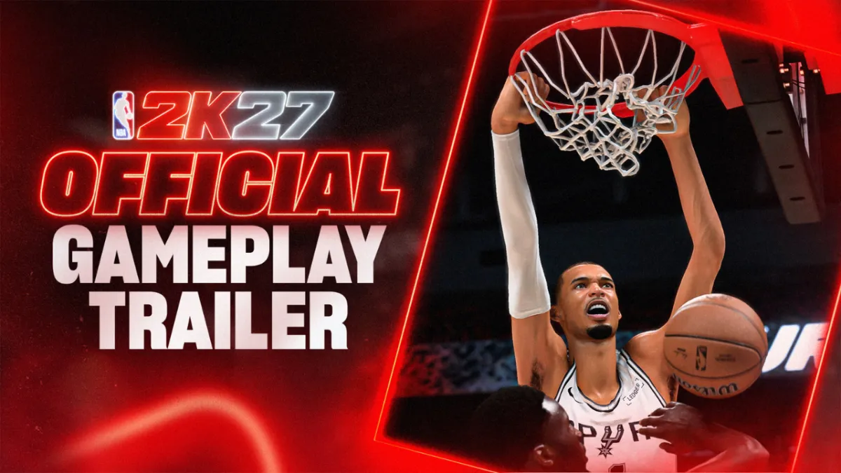 NBA 2K releases gameplay trailer for NBA 2K27 showcasing enhanced graphics and features image
