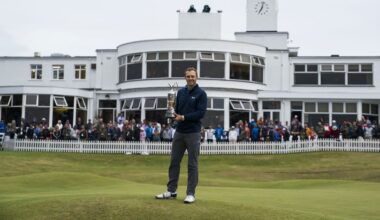What Is The Average Winning Score Of The Open Championship?