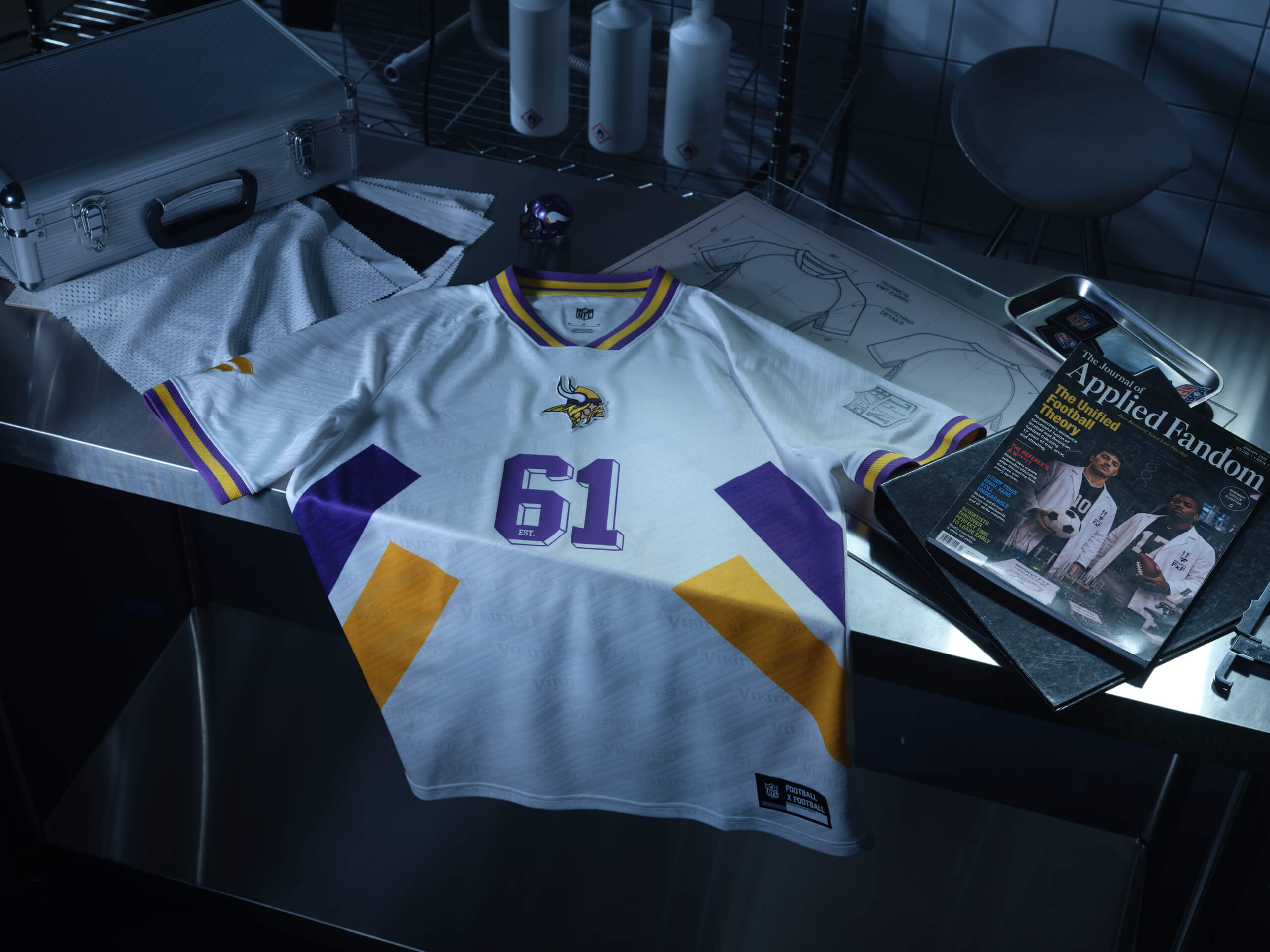 Vikings soccer jersey