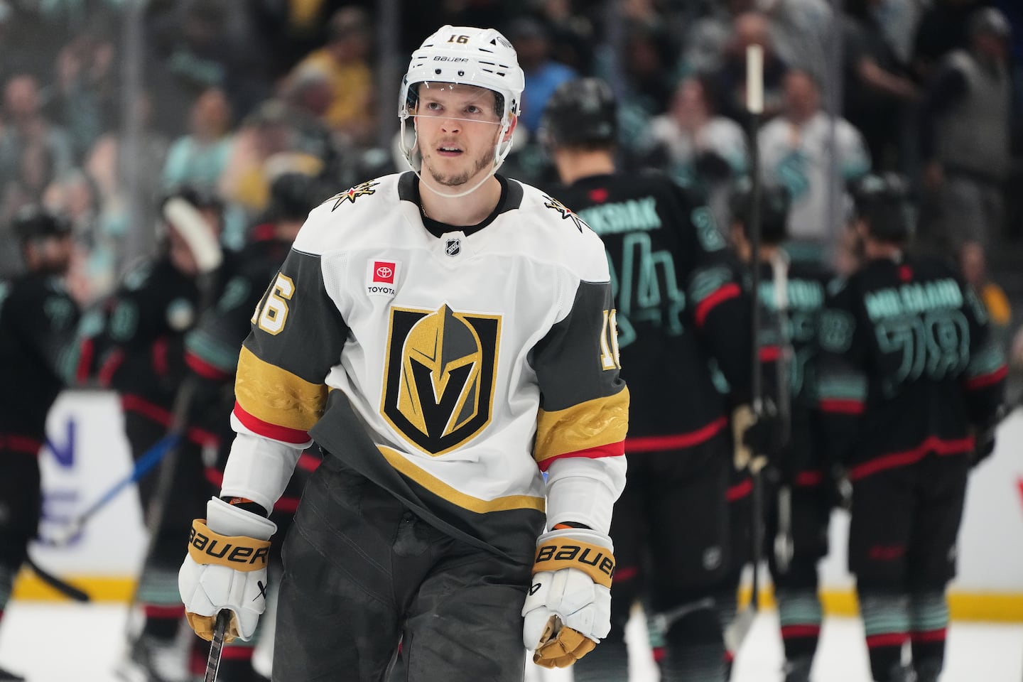 Pavel Dorofeyev brings career totals of 92 goals and 57 assists to the Rangers from his 231 games over five seasons with the Golden Knights.