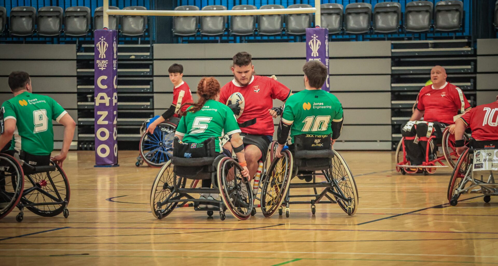 100 days until the Wheelchair Rugby League World Cup