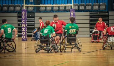 100 days until the Wheelchair Rugby League World Cup
