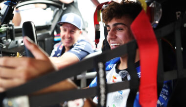Formula 1 teen Arvid Lindblad drives Ford Mustang Supercar at Goodwood Festival of Speed