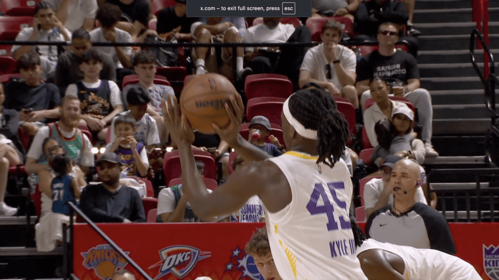 Lakers Rookie William Kyle III's Bizarre Free-Throw Routine Goes Viral