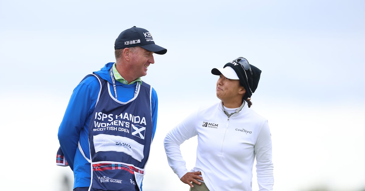How Irish caddie Shane Codd helped Jenny Shin keep her nerve – The Irish Times