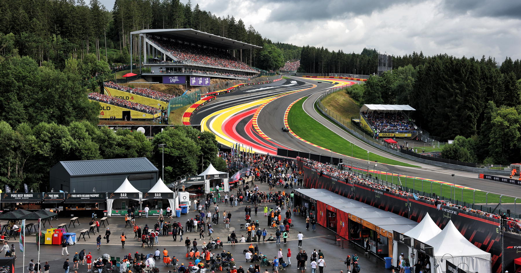 F1 drivers to be braced for unique experience during Belgian GP weekend