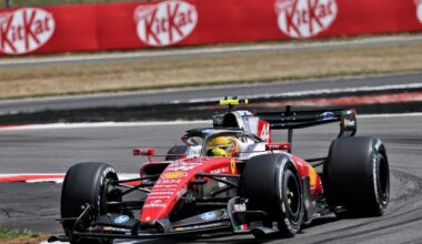 What happened in practice at F1's British GP