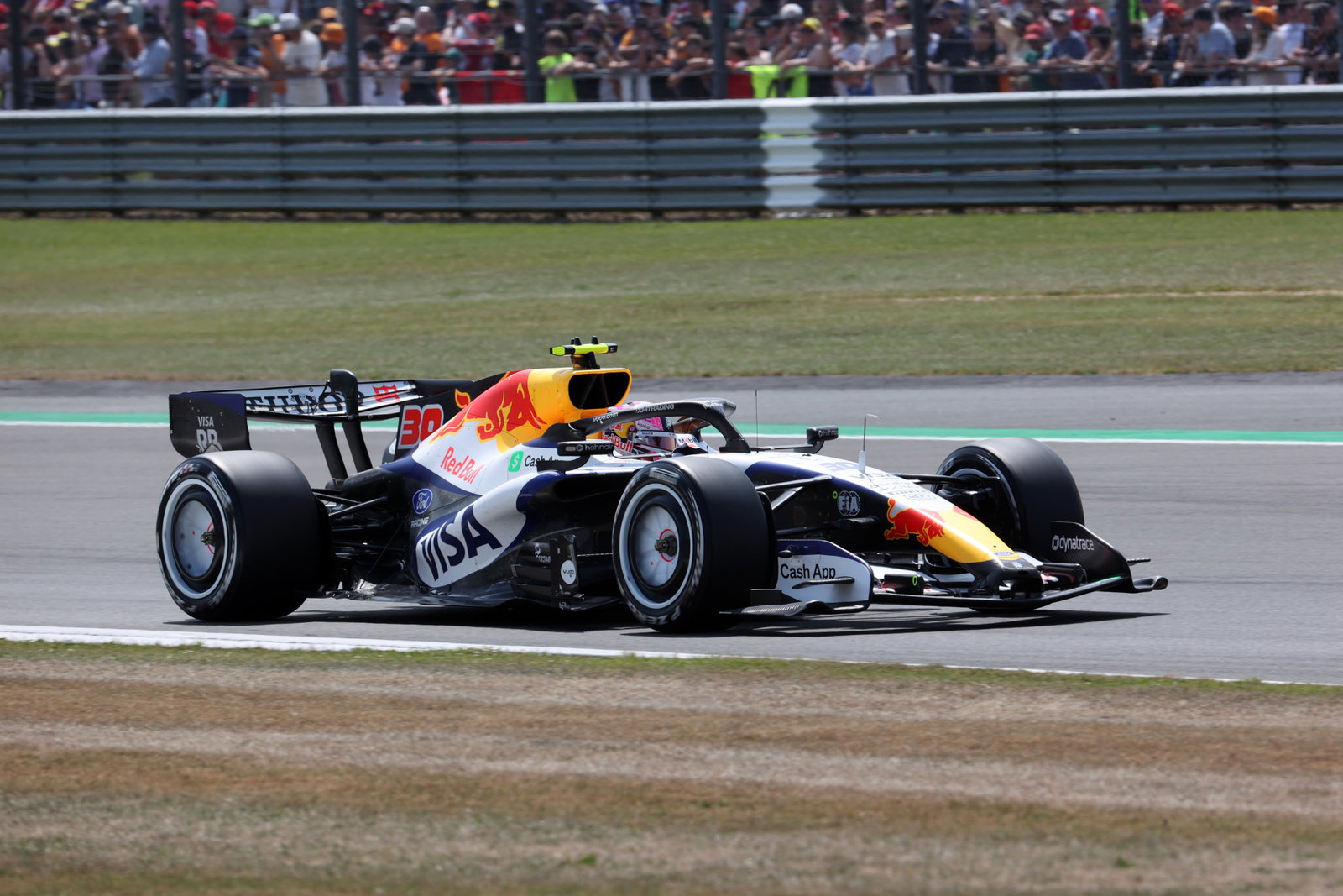 Lawson downplays hopes of British GP sprint points