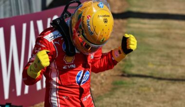 Hamilton beats Antonelli to Silverstone F1 sprint pole