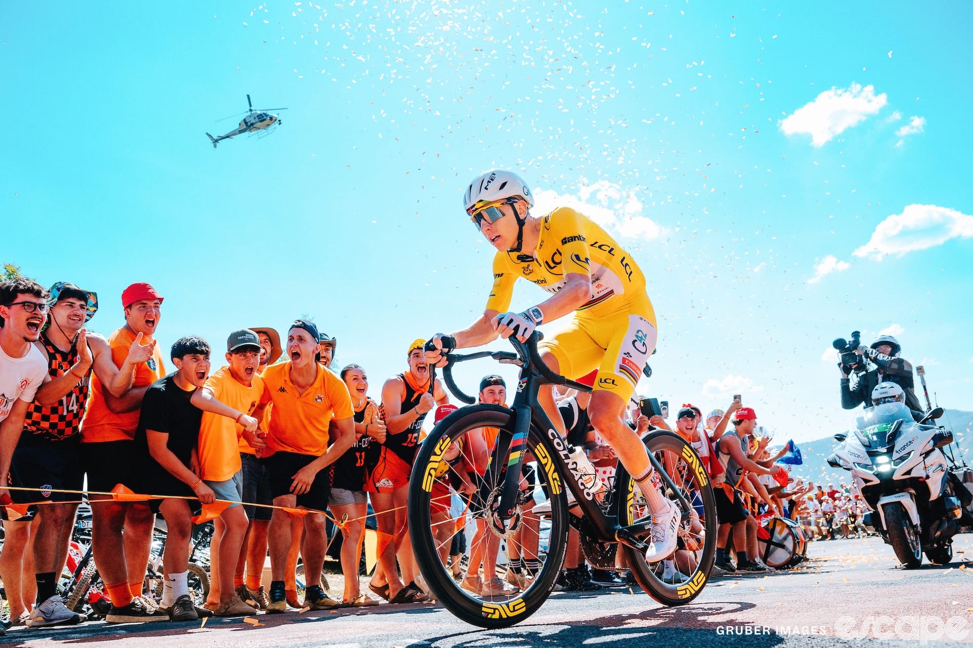 The Tour de France is on fire