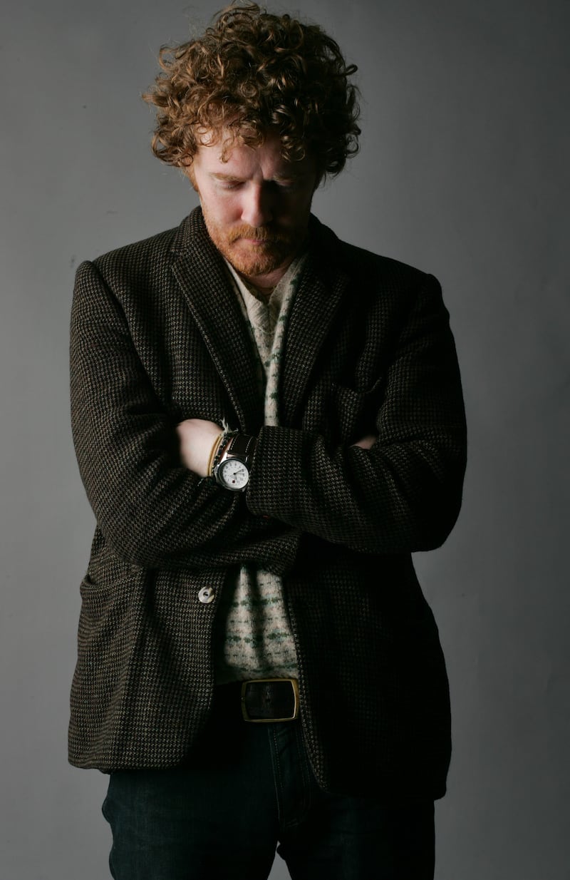 Glen Hansard photographed in The Irish Times studio in December 2007, the year of the release of Once. Photo: Bryan O’Brien/The Irish Times   