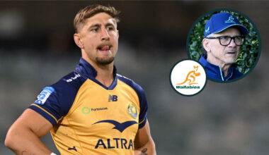 Wallabies: Les Kiss' blunt verdict on Zac Lomax's Test chances after confirmation of rugby league return