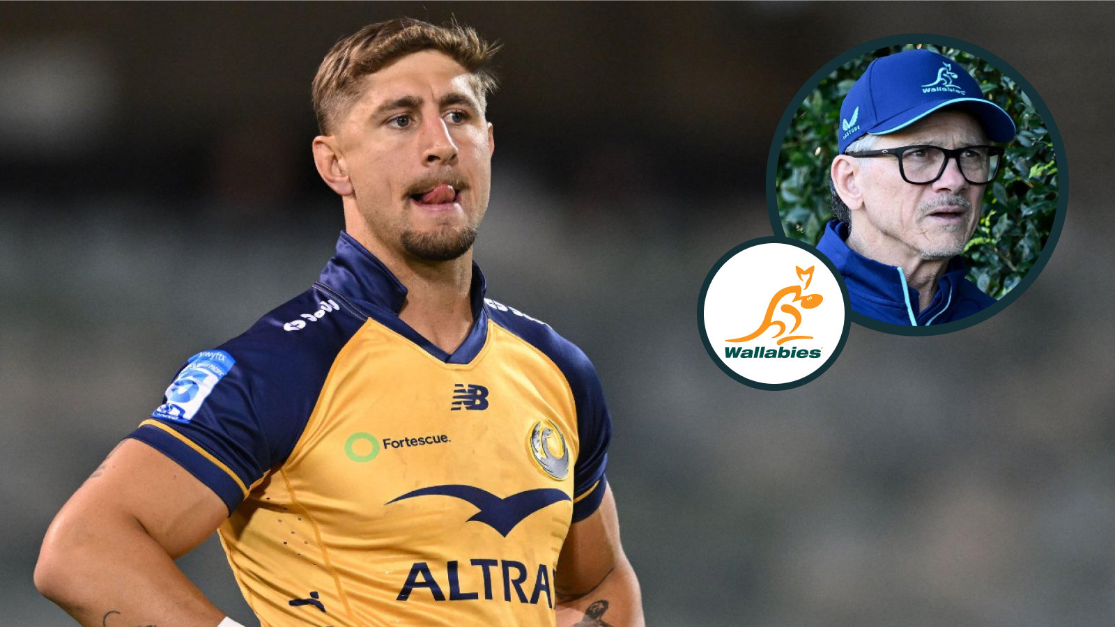 Wallabies: Les Kiss' blunt verdict on Zac Lomax's Test chances after confirmation of rugby league return