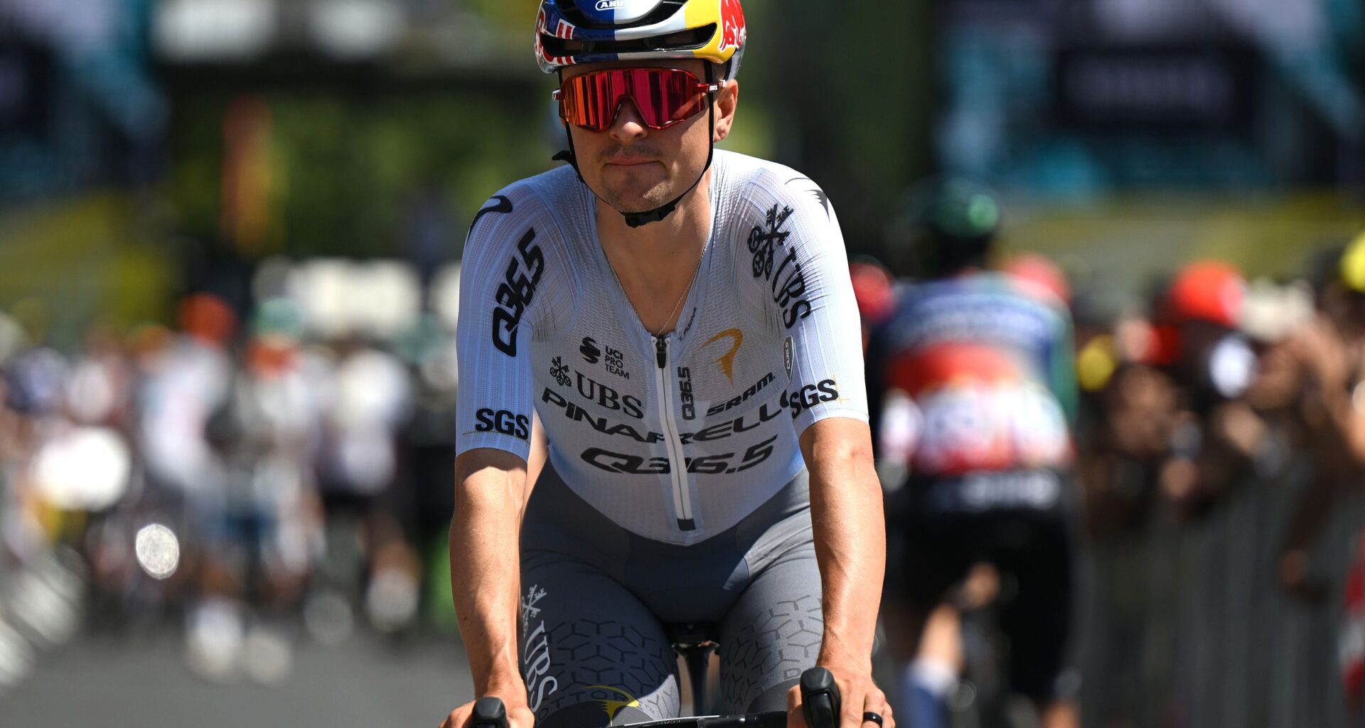 'I've don't think I've ever crashed in a Grand Tour before' – Tom Pidcock bashed up but relatively unscathed after crashing on descent during Tour de France