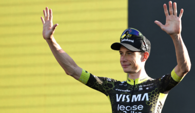 Jonas Vingegaard at the start of the 2026 Tour de France