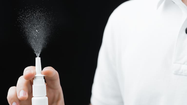 If you spray phenylephrine into your nose it works well as a decongestant.