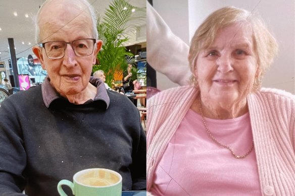 Elderly couple Colin and Claudette have been located. 