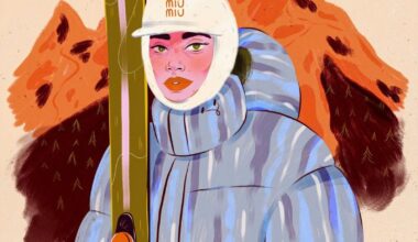 How Clara Bergoënd turns Alpine folklore and fire healing into dreamlike, high-fashion illustration