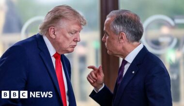 Trump imposes 50% tariff on Canadian imports - BBC
