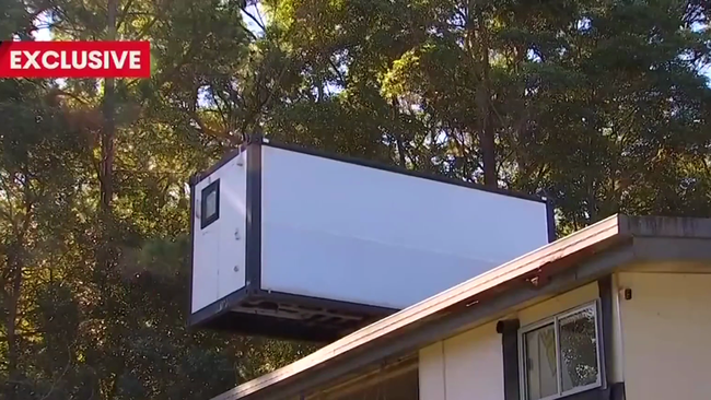 The home was provided by Homes and Granny Flats.