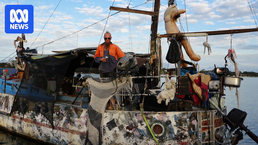 The homeless Australians turning to derelict boats to avoid sleeping on the streets
