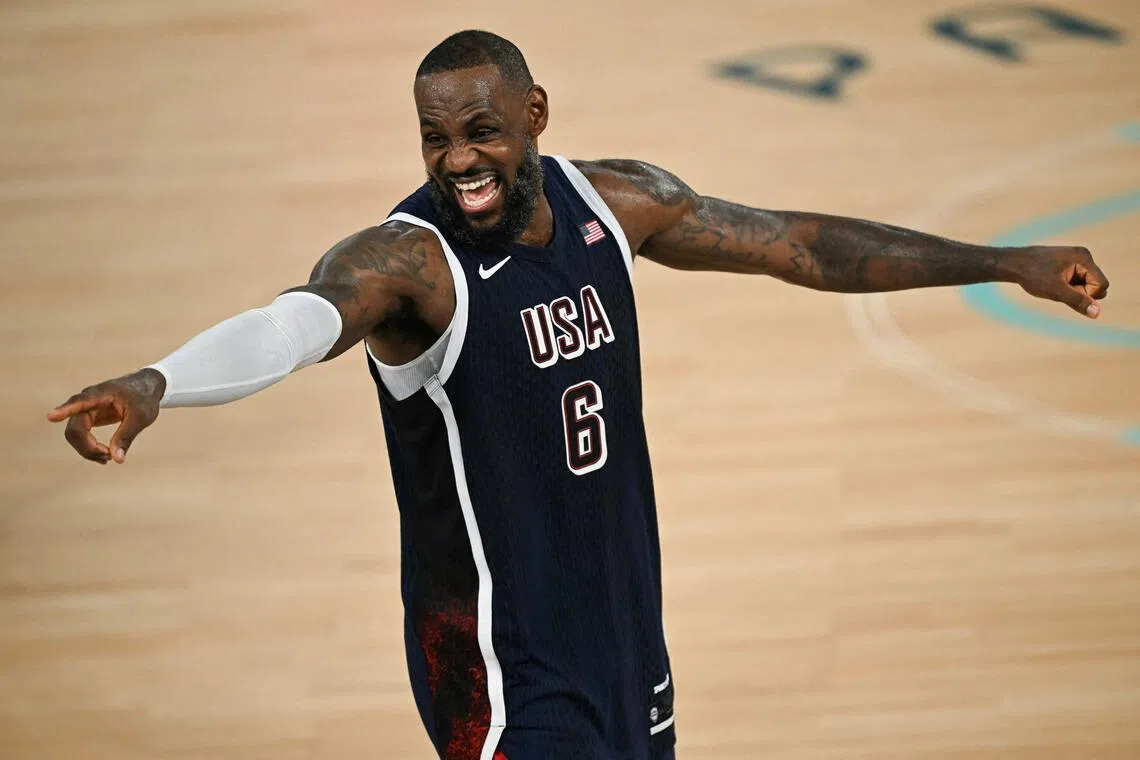 LeBron James announced on July 24 he will play for the Philadelphia 76ers next season.
