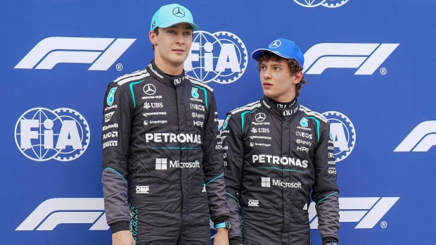 Russell clinched pole by only partially lifting under a yellow flag, Antonelli abandoned his lap entirely