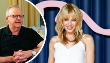 Kylie Minogue: Anthony Albanese offers X-rated confession about beloved Aussie pop star