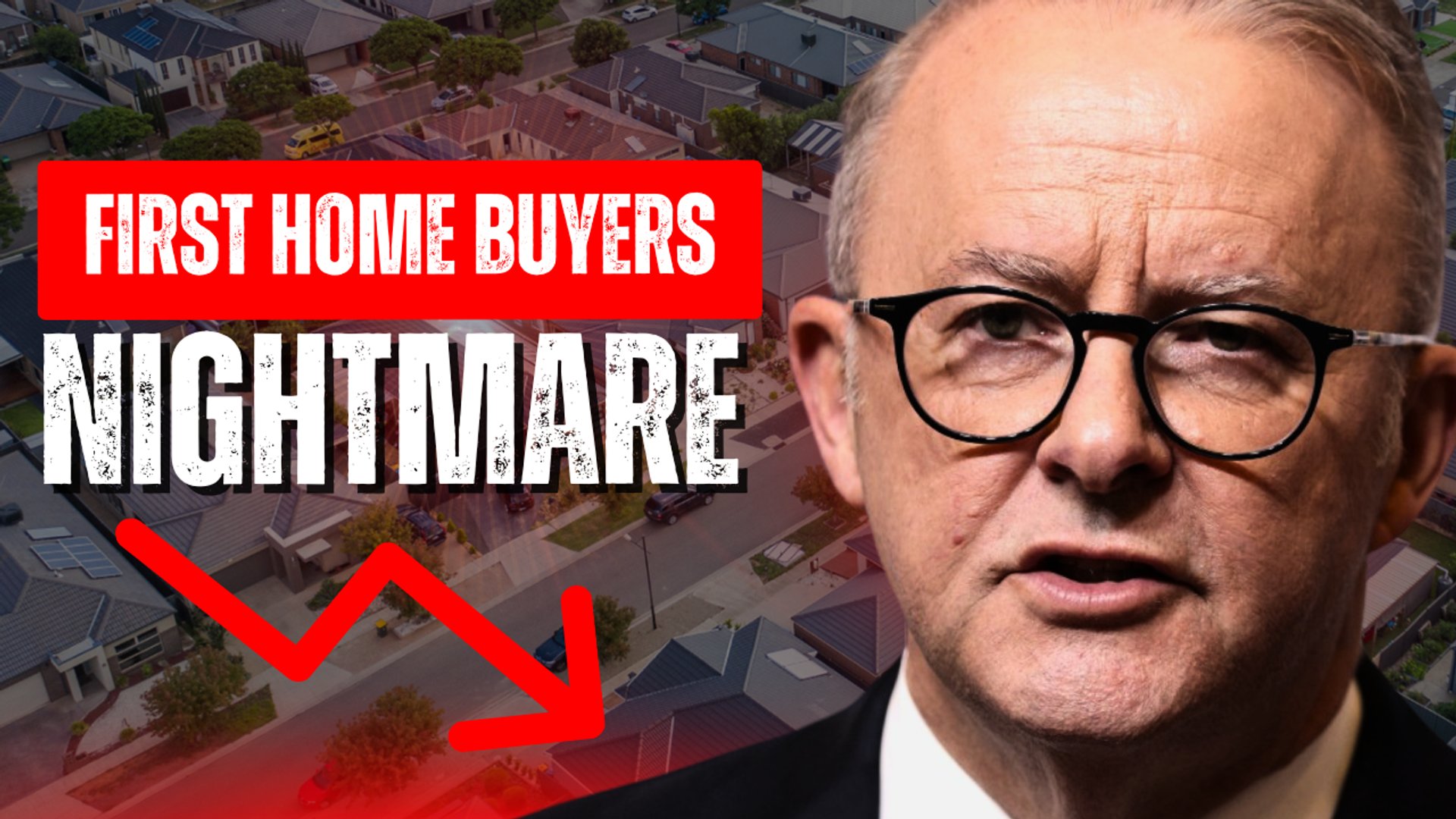 Labor blasted as plunging house prices leave first-home buyers exposed