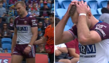 NRL 2026: Tom Trbojevic injures hamstring against Gold Coast Titans, Manly Sea Eagles update, latest news