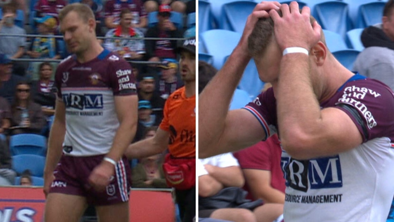 NRL 2026: Tom Trbojevic injures hamstring against Gold Coast Titans, Manly Sea Eagles update, latest news