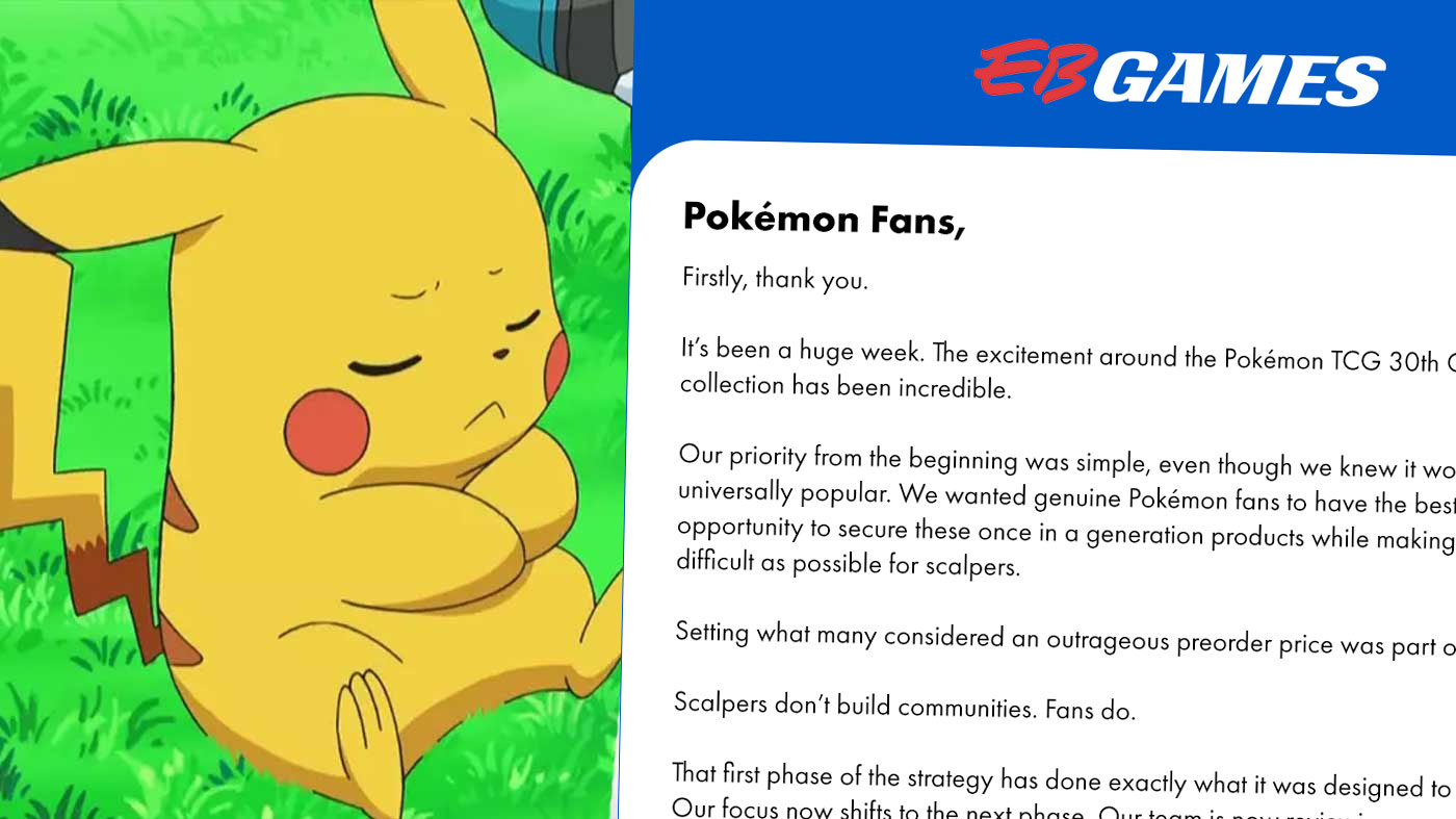 Pokemon EB GAmes 30th Anniversary