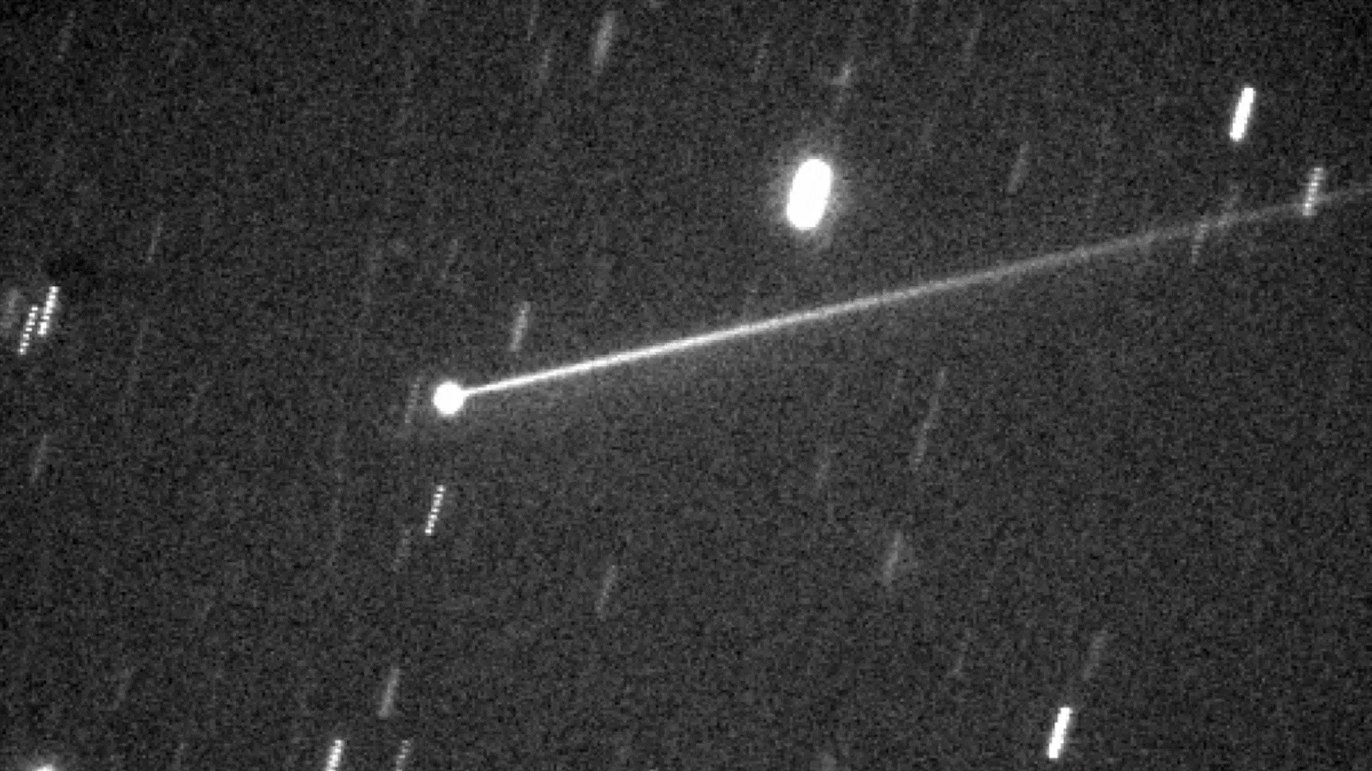 NASA conducted a similar test on another asteroid in 2022 (Magdalena Ridge Observatory/NM Tech)