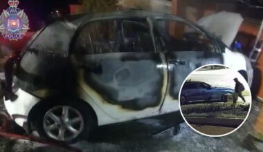 Arson squad investigating after suspicious fire in Alexander Heights destroys car, damages home