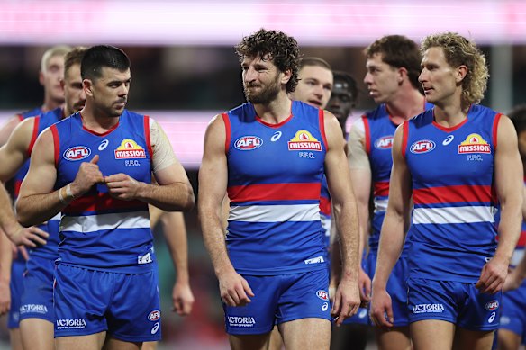 The Bulldogs had a night to forget at the SCG.