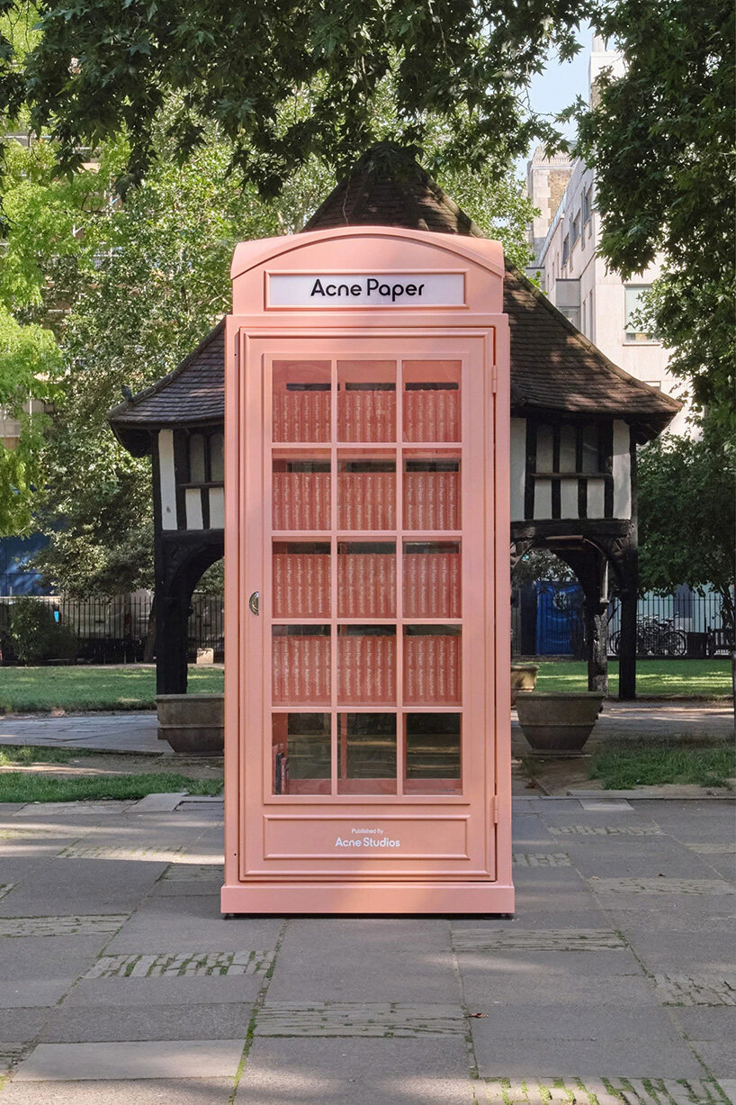 acne studios' pink library in tokyo celebrates three decades of fashion, art, and publishing - 7
