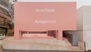 acne paper pink library arrives at standBy harajuku in tokyo