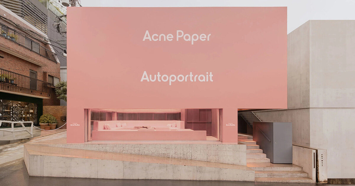 acne paper pink library arrives at standBy harajuku in tokyo