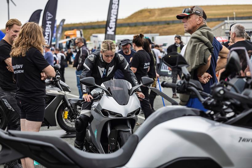Norton stand at Moto Fest