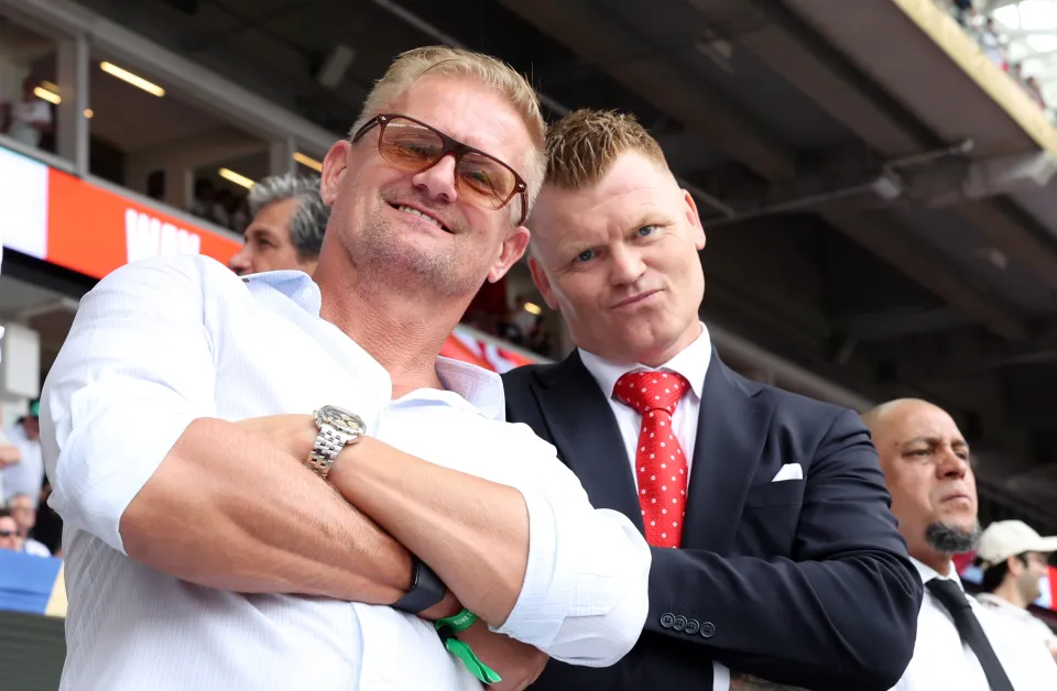 Haaland Sr. was in attendance as Norway took on England in Miami